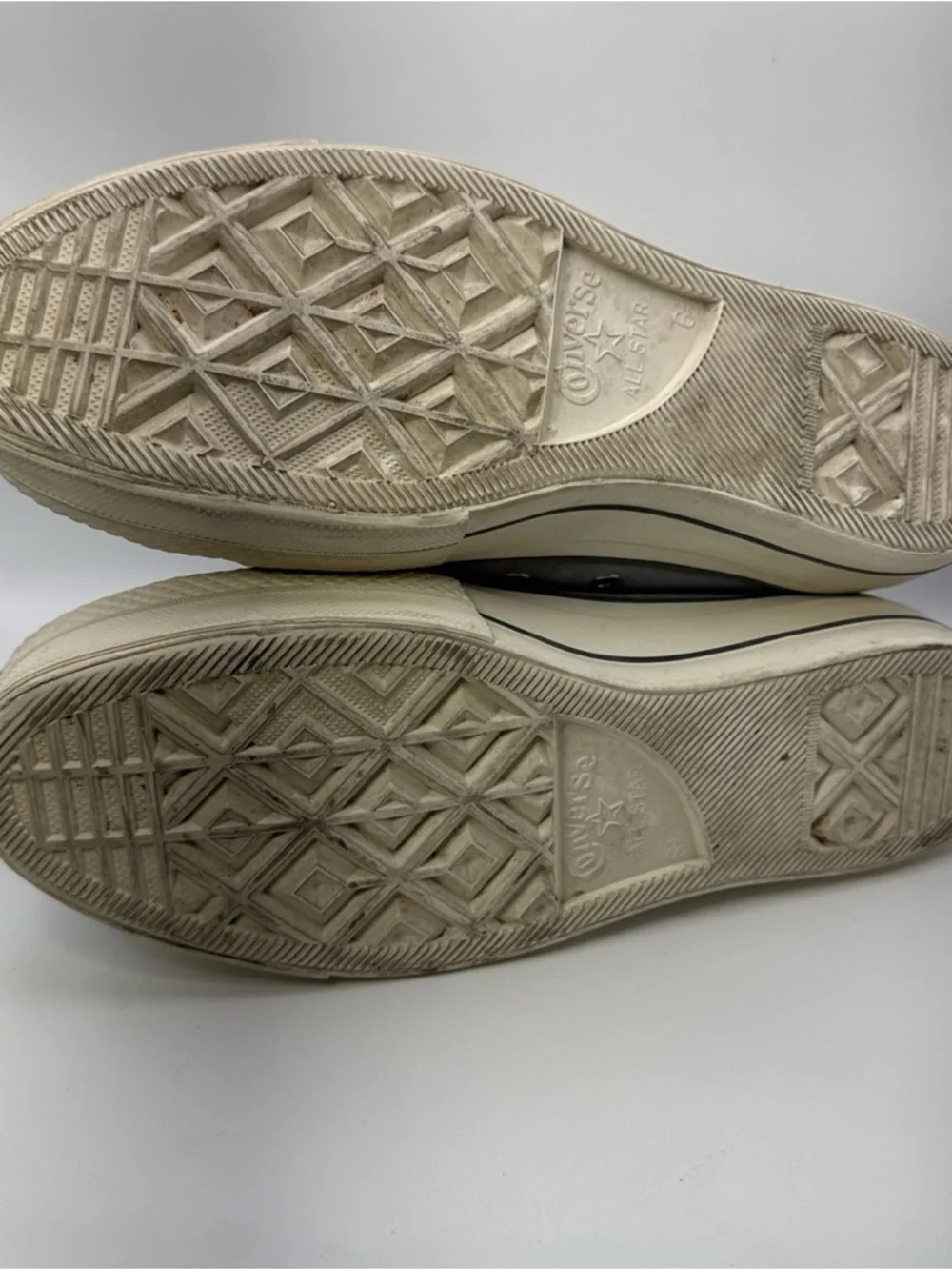 CONVERSE Chuck Taylor All Star Lift Platform Suede Grey A03251C Women Size 8.5 - Picture 6 of 6